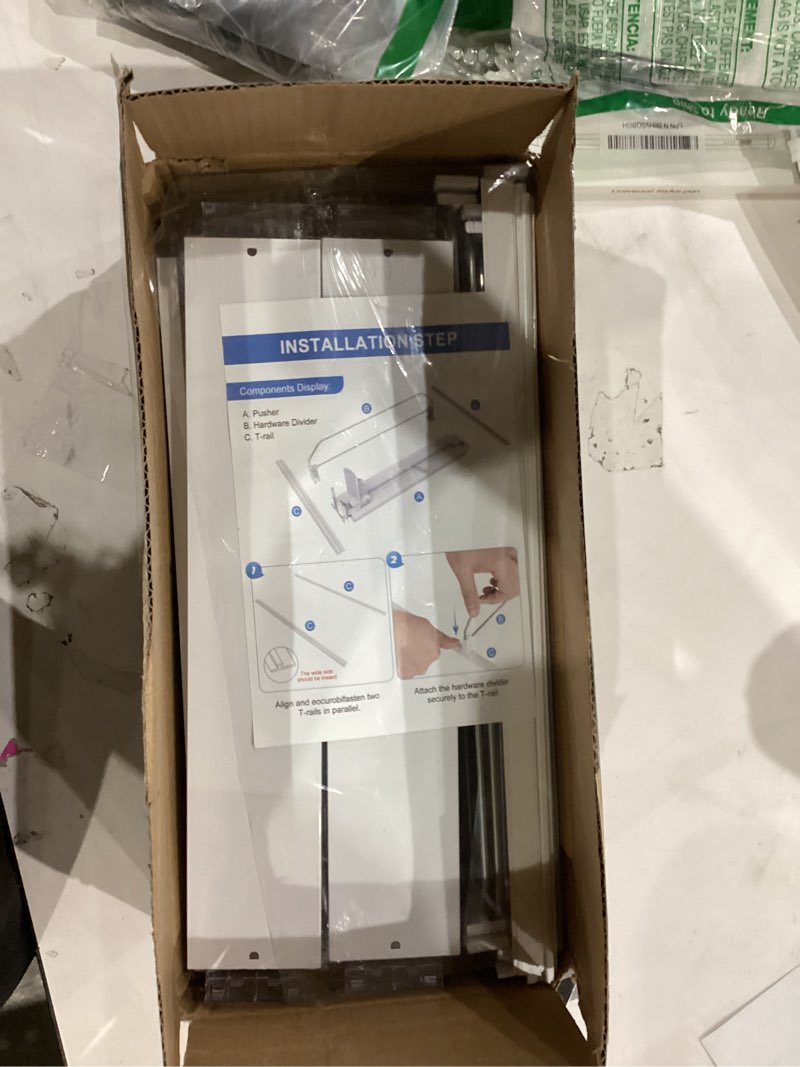 Condition photo showing New/Like New for Drink Organizer for Fridge,Self Pushing Fridge Drink Organizer,Automatic Drink Dispenser for Fridge-Holds up to 25 Cans 5 Rows