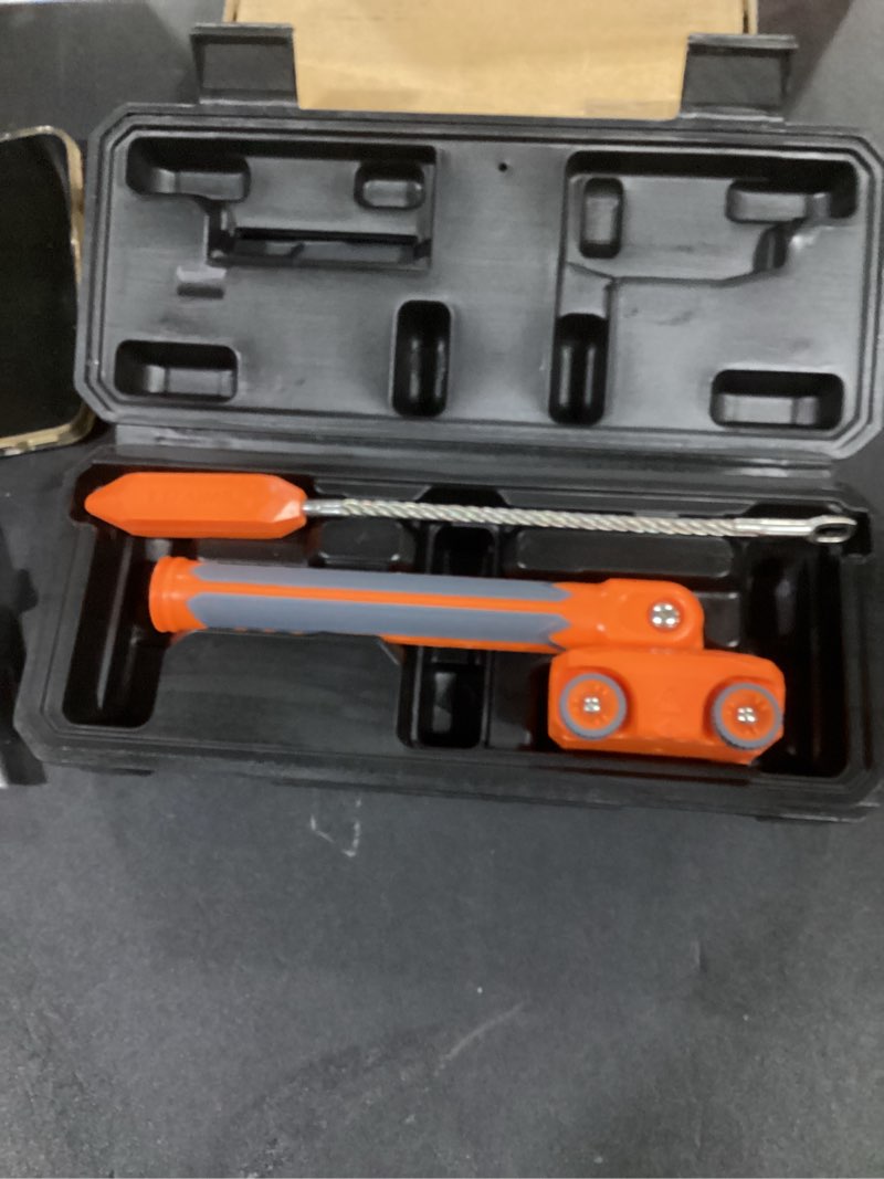 Condition photo showing Good Condition for Magnetic Wire Puller for Electrical Wiring – Rare-Earth Magnets, Stainless-Steel Leader for Easy Cable Pulling in Walls & Tight Spaces, Doubles as Stud Finder, Includes High-Quality Hard Plastic Case