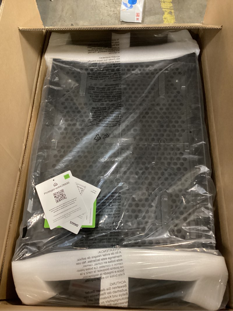 Condition photo showing Good Condition for DIGGS Revol Collapsible Dog Crate with Wheels - Premium Portable Dog Crate - Safe, Stylish, and Convenient Indoor Kennel (Charcoal, Medium) Medium (34.6"L x 22.9"W x 23.8"H) Charcoal