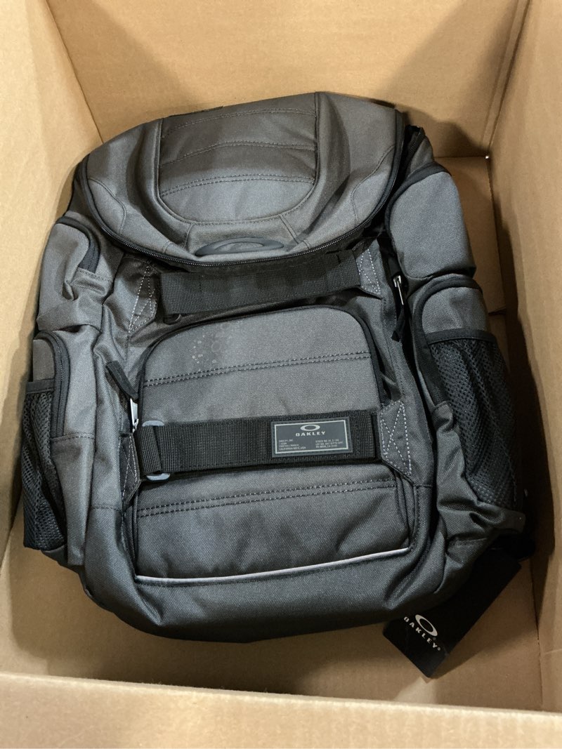 Condition photo showing As Is for oakley men's enduro 2.0 30l backpack, forged iron, one size one size forged iron