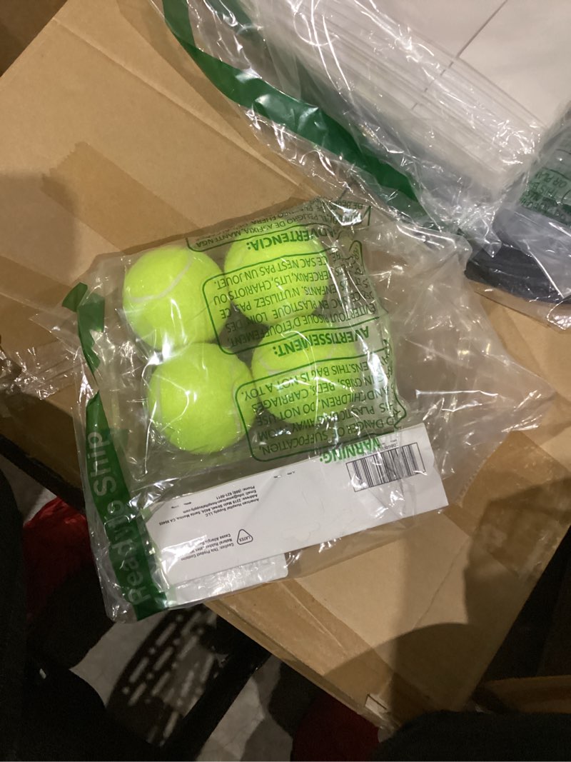 Condition photo showing New/Like New for AMERICAN HOSPITAL SUPPLY AHS Tennis Balls for Walker Legs Tennis Balls for Walkers for Seniors Complete Support & Surface Protection | Pair of 2 Precut (Yellow) Pair of 2 Yellow