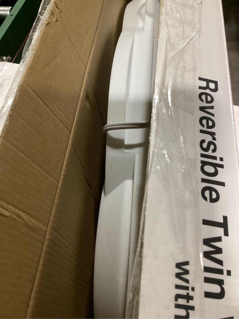Condition photo showing Good Condition for comfort zone 9  3-speed reversible twin window fan with remote control  white