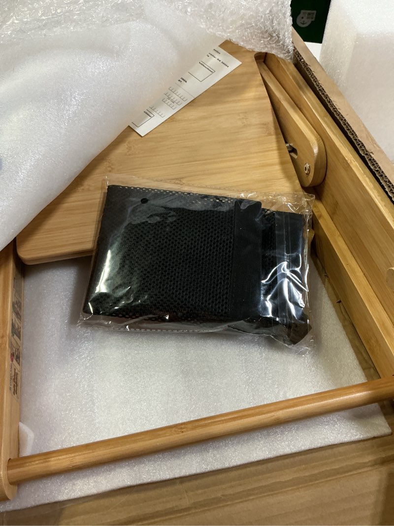 Condition photo showing Good Condition for COSYLAND Foldable Toddler Kitchen Stool Helper - Height Adjustable Standing Tower for Bathroom Sink or Kitchen Counter - Step Stool for Toddlers Ages 18 Months to 6 Years Natural