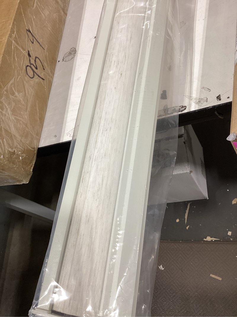 Condition photo showing Good Condition for similiar product not like stock photoblackout linen roller shades for windows cordless room darkening roller blinds easy to install with cassette valance black out window shades for home office living room white,24\" w x 84\" h