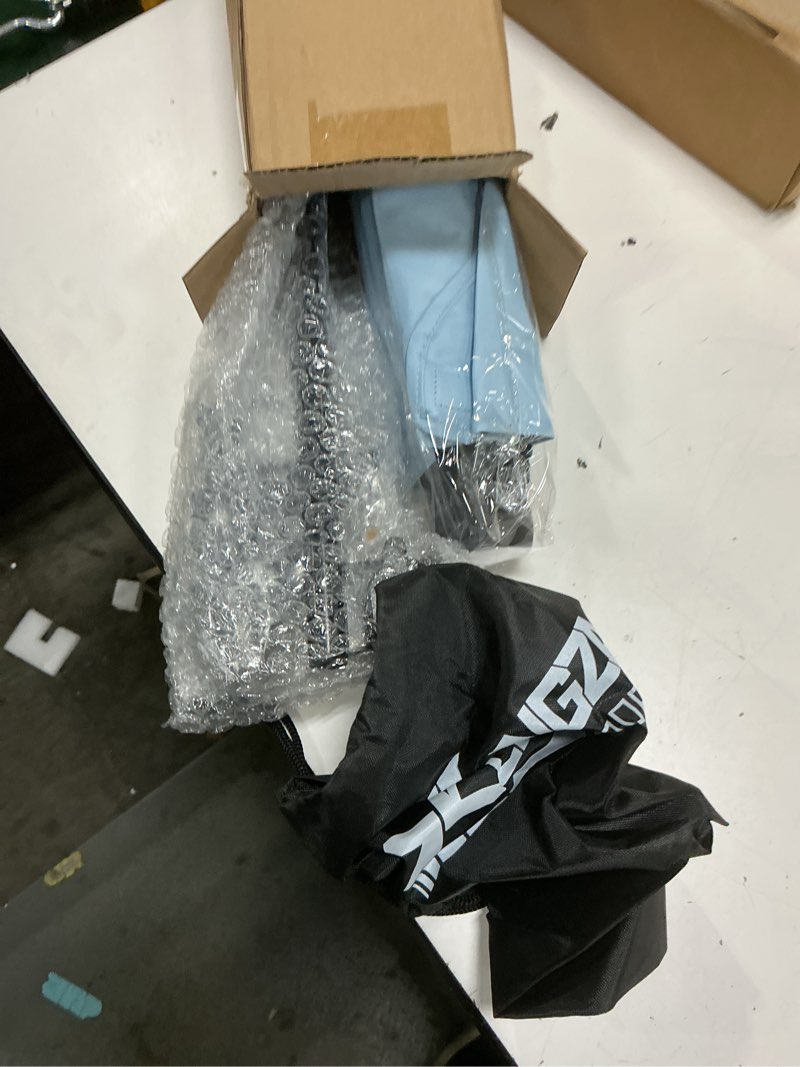 Condition photo showing Good Condition for xlingza upf 50+ beach umbrella with adjustable universal clamp manual/l lake blue
