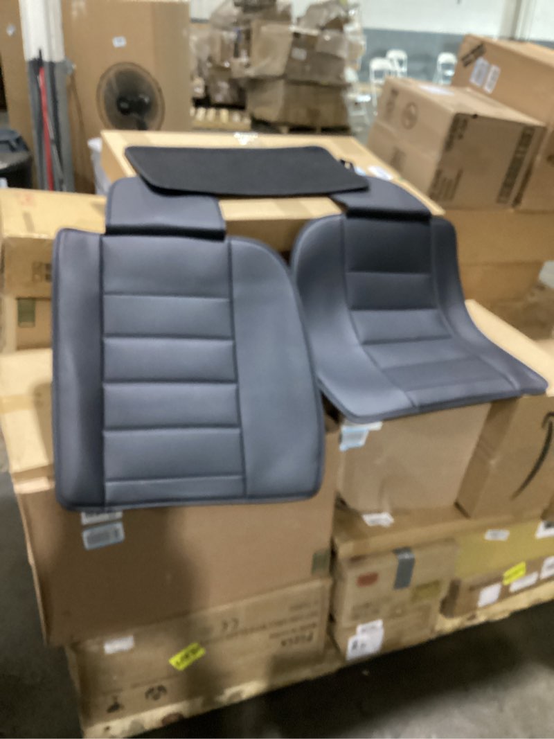 Condition photo showing As Is for incomplete full set custom fit seat covers for honda hrv ex,ex-l 2016 2017 2018 & 2016-2020 2021 2022 lx,full coverage leather seat protector (black)