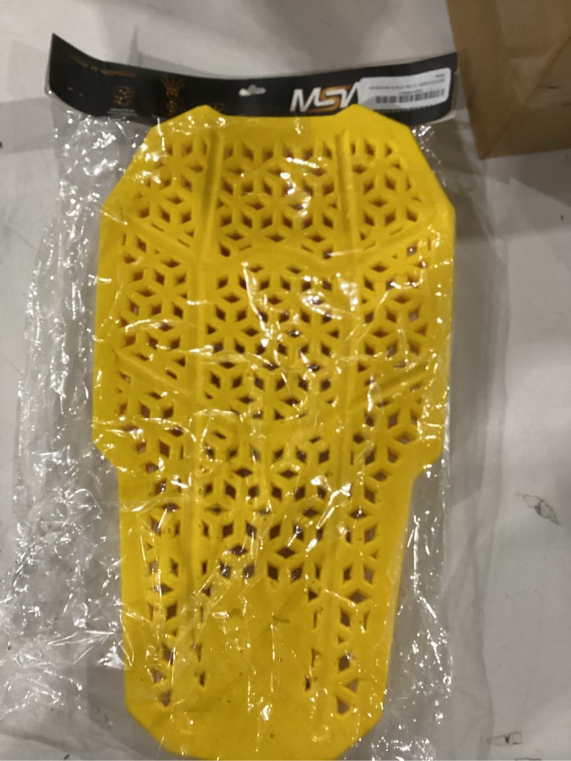 Condition photo showing Good Condition for – ce 2 approve back protective pad, level 2 approved back protector, back armor motorcycle jacket replacement pad for men & women.