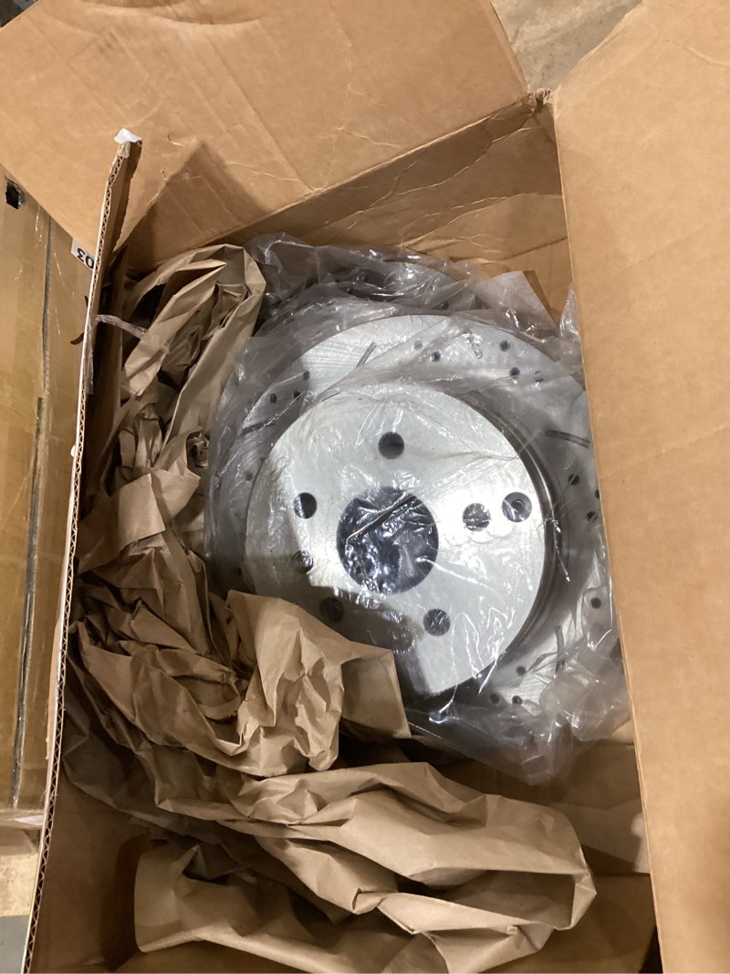 Condition photo showing New/Like New for rear brake pads and rotors kit compatible with chevrolet equinox 2010-2017,for gmc terrain 2010-2017