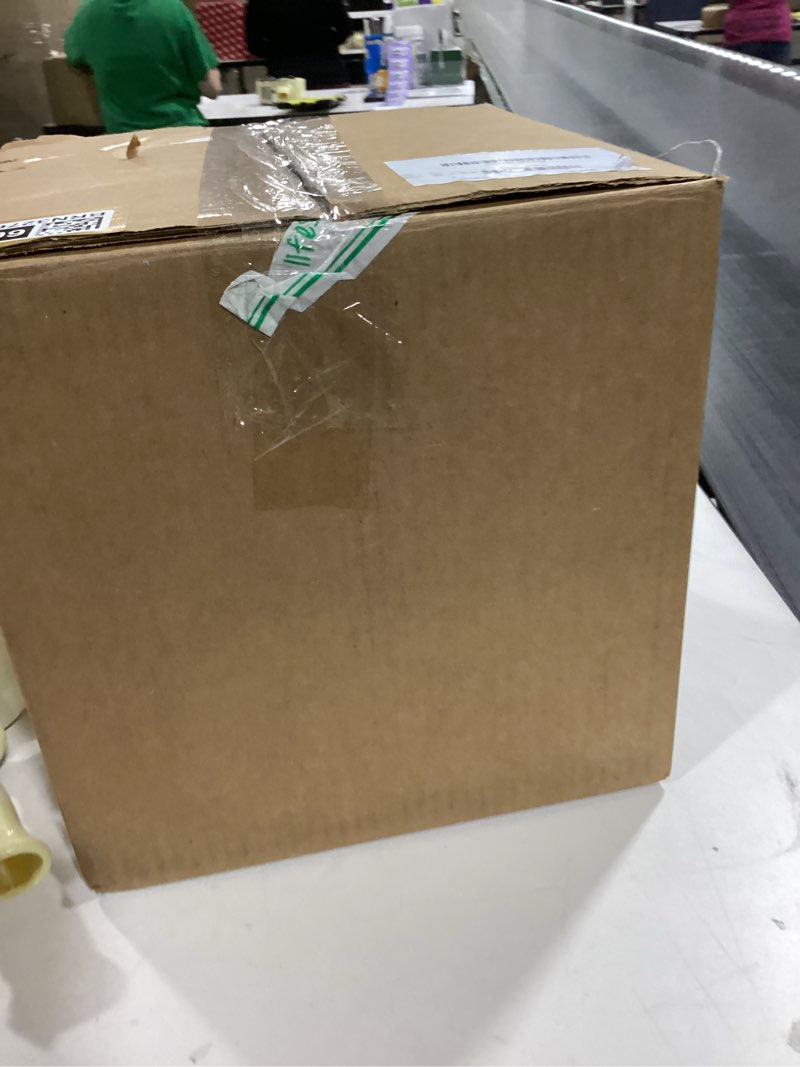 Condition photo showing Good Condition for PSW Pot Collection FM30TP 12-inch Plastic/Stone/Wood Composite Large Ribbed Planter – No Drainage Ho