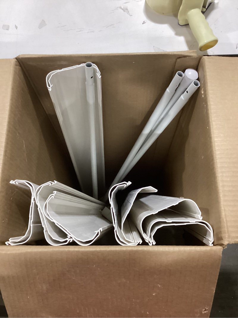 Condition photo showing New/Like New for LyPrem 13.5Ft Mini Split Line Set Cover 4" PVC Line Cover Kit for Mini Split and Central Air Conditioner & Heat Pump 4" Cover kit-13.5'ft White