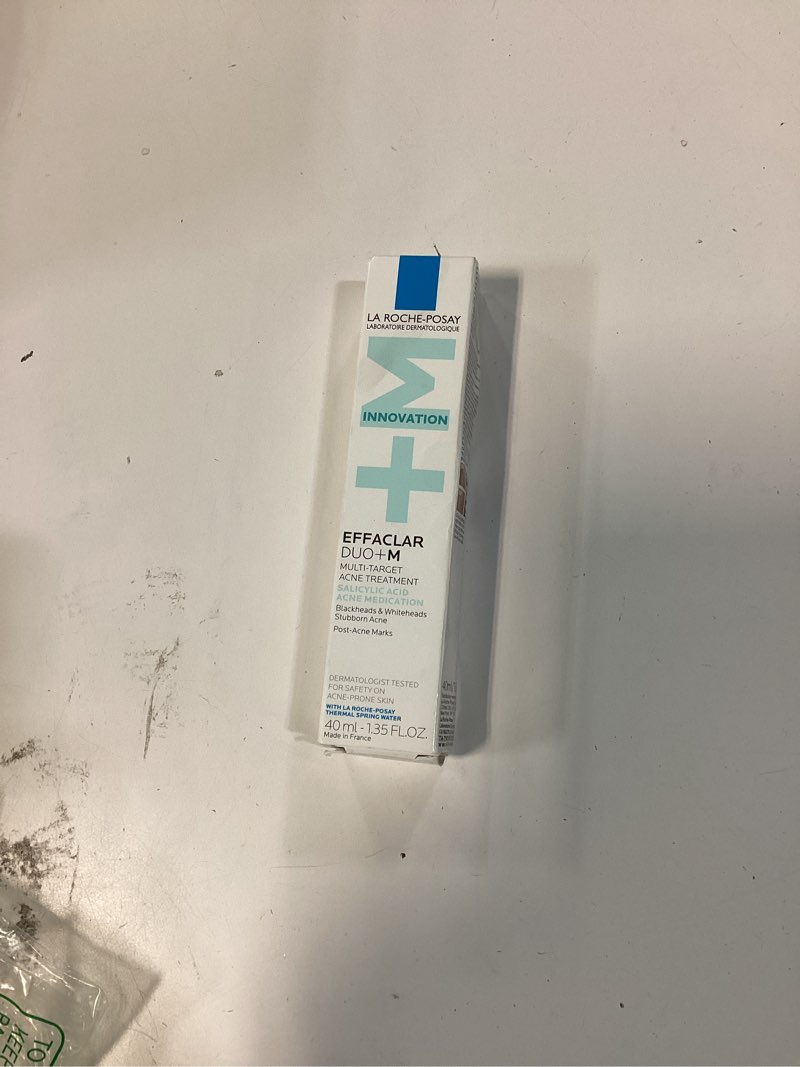 Condition photo showing New/Like New for la roche-posay effaclar salicylic acid acne treatment for face, mattifying acne gel cream spot treatment for blackheads, whiteheads & pores, prevents new pimples, non-greasy, sensitive skin safe effaclar salicylic acid spot treatment