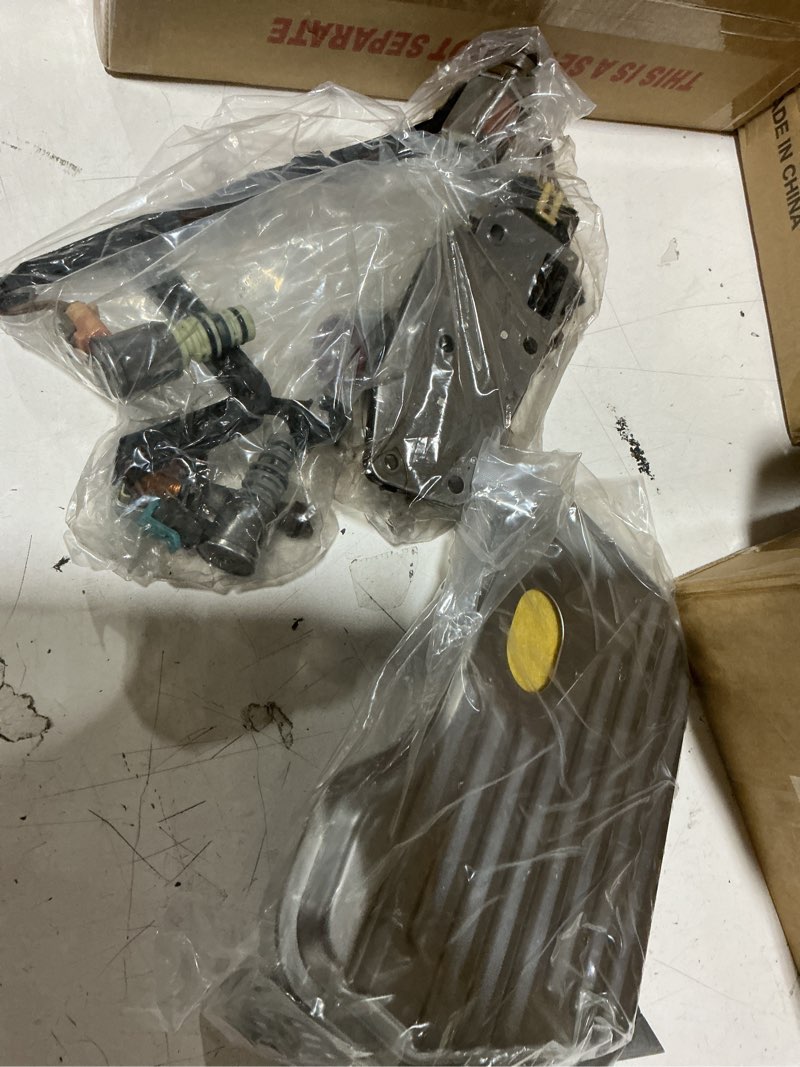 Condition photo showing As Is for 9pcs 4l60e/4l65e transmission master solenoid kit tcc epc pwm shift 3-2 harness filter gasket for all gm models 1993-2002