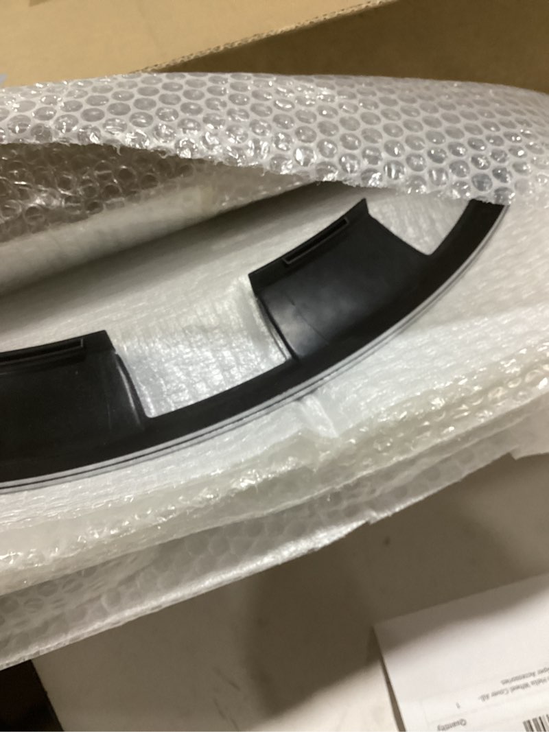 Condition photo showing Good Condition for rim protector for tesla 2025 2026 model y juniper 20 inch helix wheel cover all-in-one car tire trim rings rim case hubcaps model y juniper accessories silver 2025-2026 model y juniper 20in