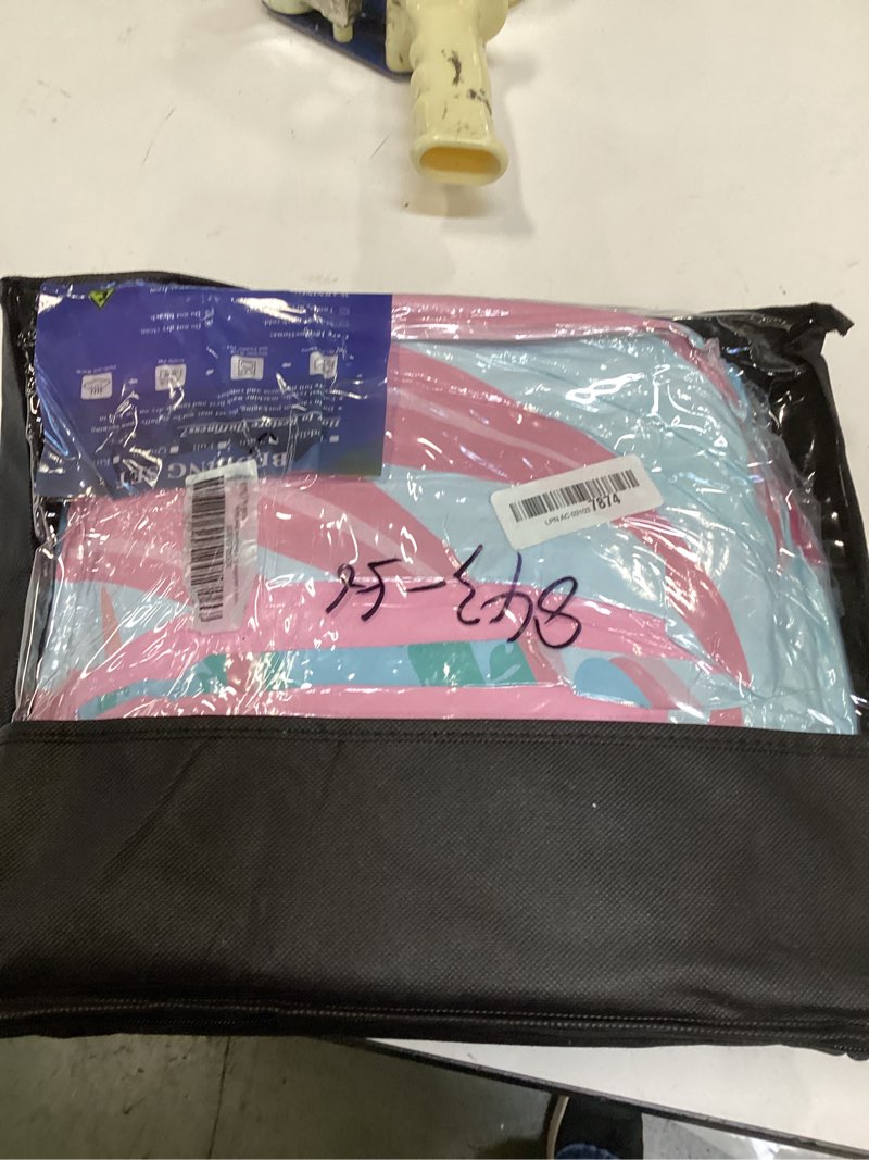 Pamnest Comforter Set Twin Size, Tropical Flamingo Pink 5 Pcs Bedding for Kids and Adults, Hawaii Pa