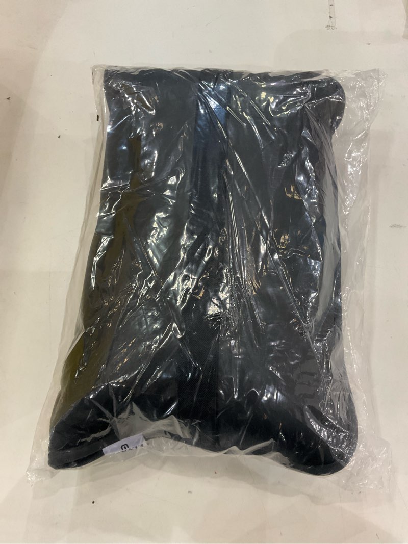 Condition photo showing New/Like New for Elvasa Travel Blanket and Pillow Set – Compact Lightweight Throw for Train, Car – Small, Portable Fleece – Long Flight Must Haves – Airplane Comfort Kit – Multi-Use Quillow for Travel (Black)