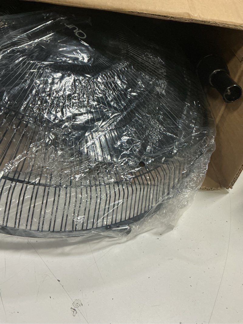 Condition photo showing Good Condition for hykolity 18" 3850 cfm high velocity pedestal oscillating fan, 3-speed heavy duty industrial metal standing fan with aluminum blades for garage, warehouse, commercial and residential 18 inch 1