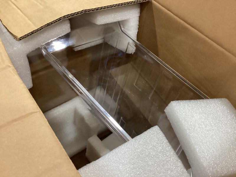 Condition photo showing Good Condition for upgraded w11162443 refrigerator crisper drawer compatible with whirlpool crisper drawer w10899435 whirlpool fridge drawer w11046494 maytag refrigerator drawer wrs325sdhz wrs315sdhz wrs315sdhm drawer
