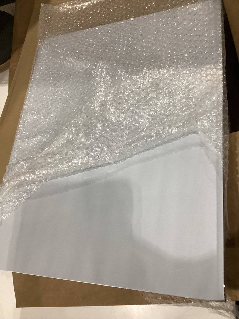 Condition photo showing Good Condition for 20"l x 16"w stainless steel cutting board for kitchen – large l-shaped bread board, double-sided non-stick chopping board with lip for baking, dishwasher safe pastry board for kneading