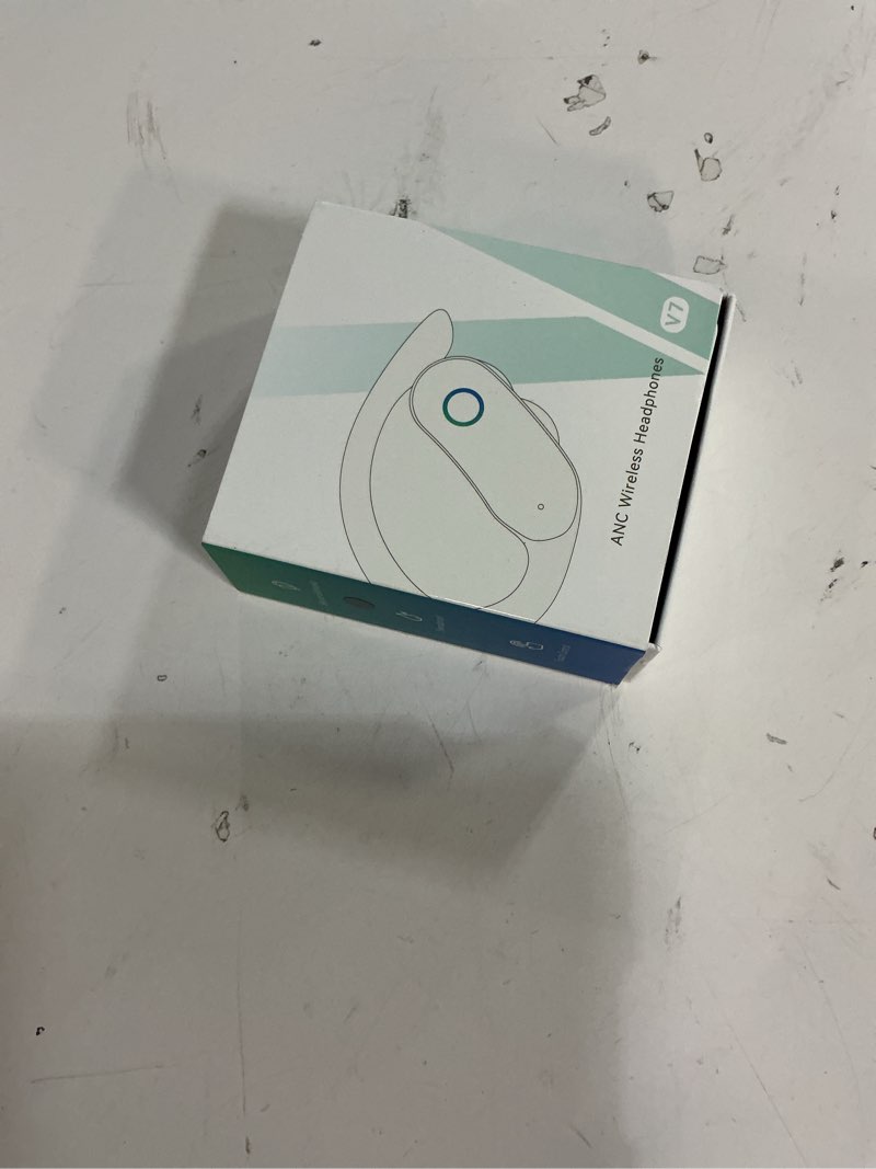 Condition photo showing Good Condition for gnmn active noise cancelling ear buds wireless earbuds 96hrs playback bluetooth headphones dual battery display stereo bass earphones with earhooks microphone ipx7 waterproof for sports/workout black