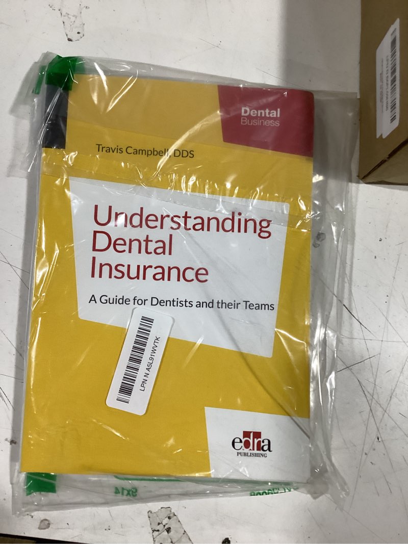 Condition photo showing Good Condition for understanding dental insurance: a guide for dentists and their teams