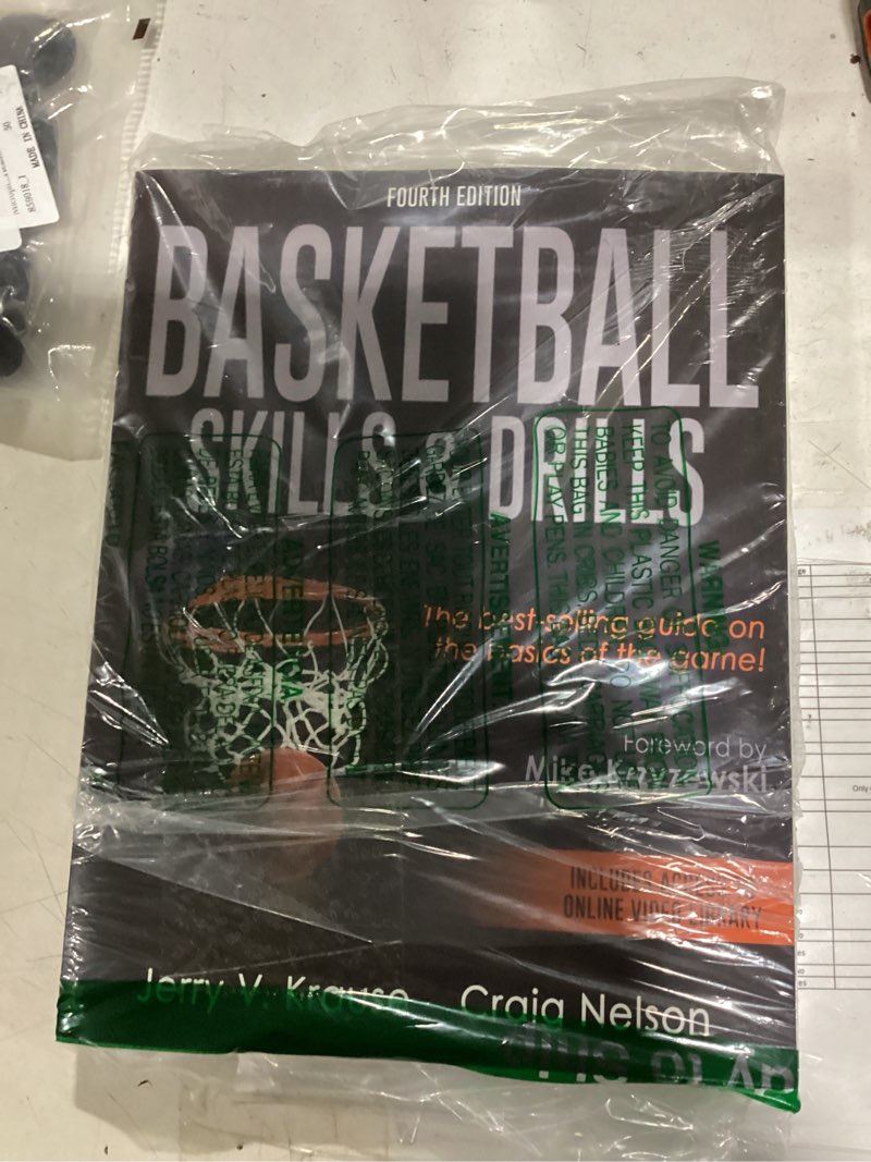 Condition photo showing New/Like New for basketball skills & drills