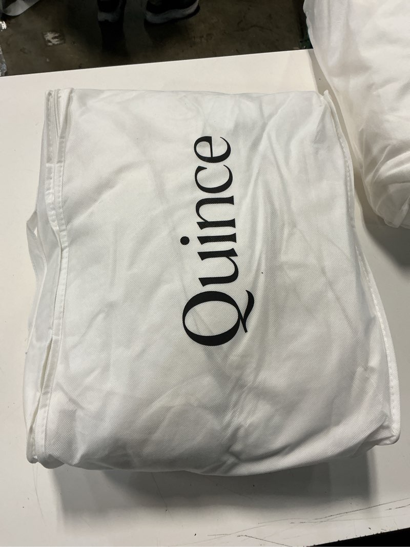 Condition photo showing Good Condition for lightweight luxe goose down comforter, twin, white