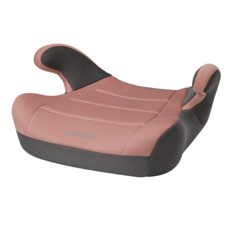cosco kids rise lx toddler booster car seat, cameo rose  