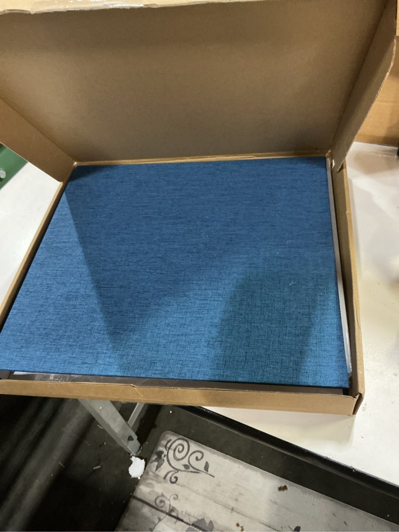 Condition photo showing Good Condition for Mublalbum 12x12 Inch DIY Scrapbook Photo Album with 20 Plastic Sleeves 40 Pages Linen Cover 3 Ring Folder Binder for Wedding Baby Family and DIY Projects (Dark Green) 12x12 Inch 40 Pages Dark Green