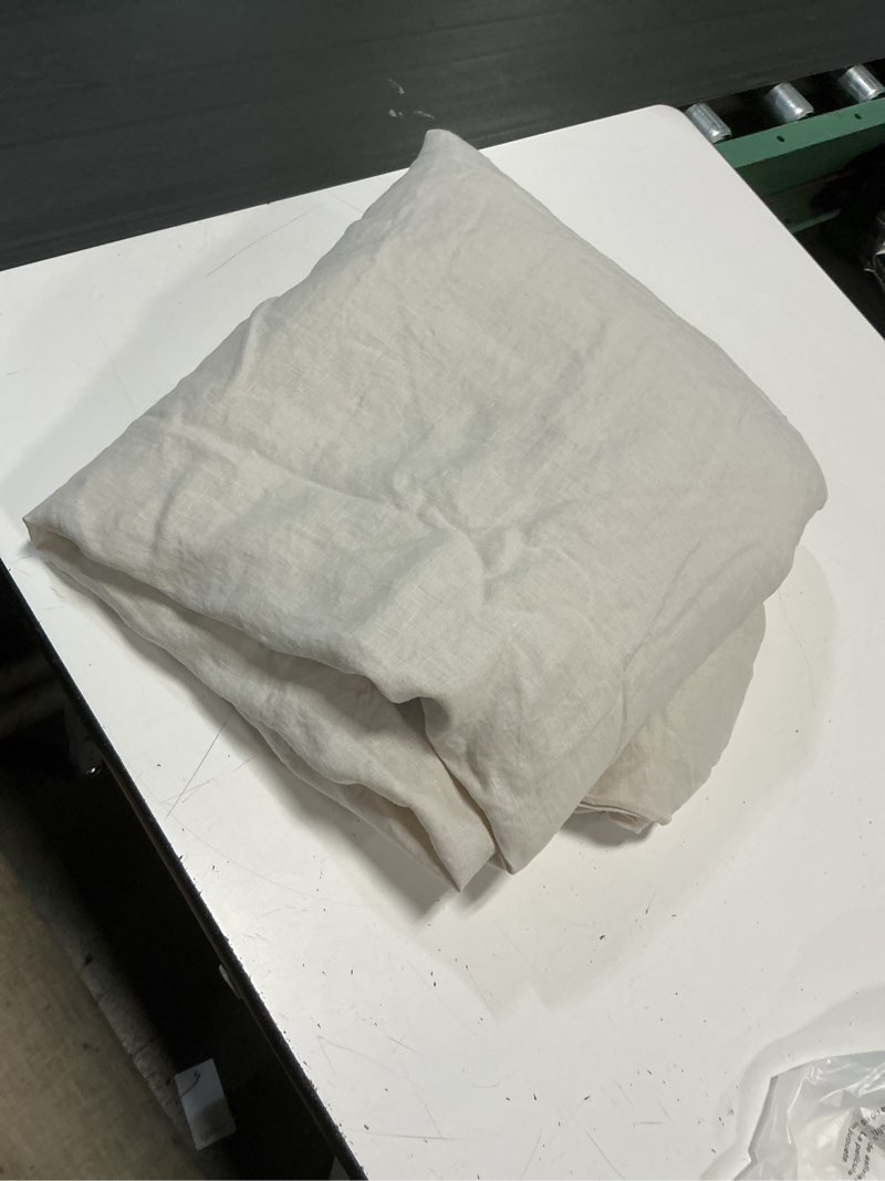 Condition photo showing Good Condition for quince bamboo duvet cover king/ color:sand 