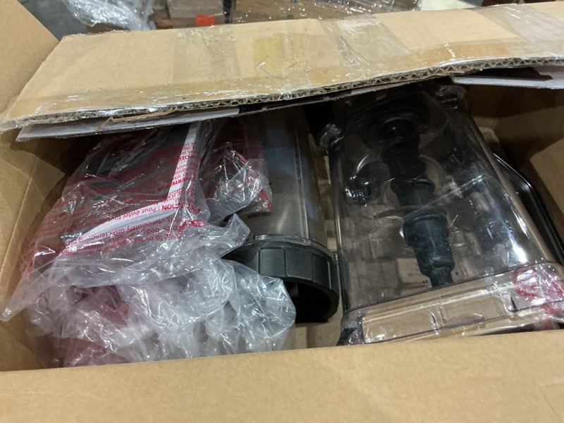 Condition photo showing Good Condition for ninja bn801 professional plus kitchen system, 1400 wp, 5 functions for smoothies, chopping, dough & more with auto iq, 72-oz.* blender pitcher, 64-oz. processor bowl, (2) 24-oz. to-go cups, grey 64 oz. blender + kitchen system