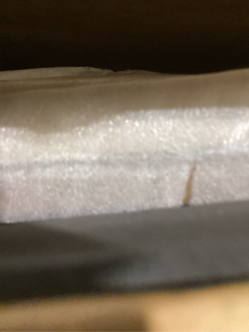 Condition photo showing Good Condition for white round mirror 30 inch, circle wall mirrors for bathroom, bedroom living room or entryway white 30"l x 30"w