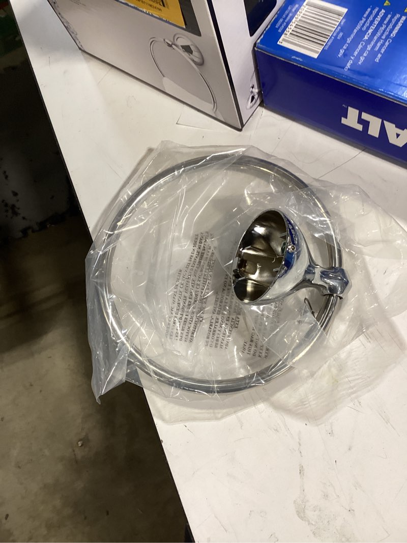 Condition photo showing Good Condition for delta fnds46-pc foundations towel ring  die cast zinc  chrome