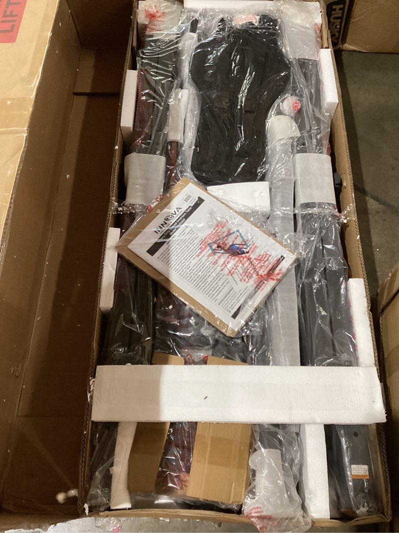 Condition photo showing As Is for Similar to stock photo Innova ITX9900 Inversion Table with Air Lumbar Support, Black/Gray