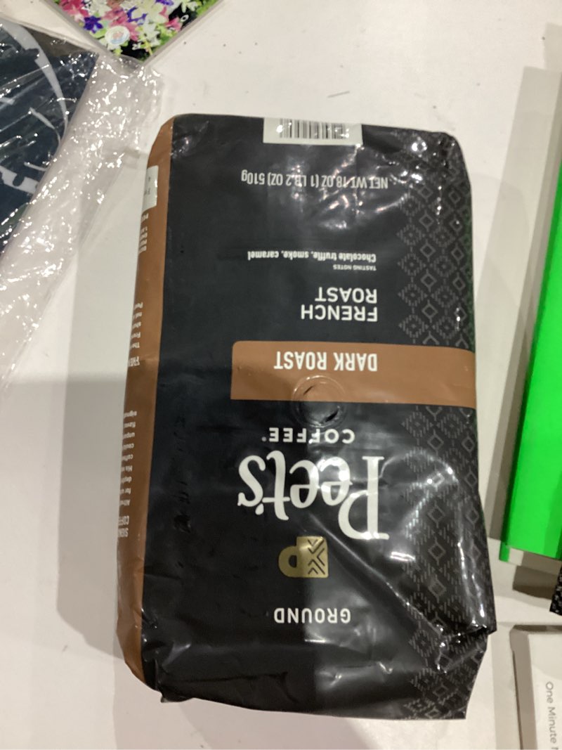 Condition photo showing New/Like New for Peet's Coffee, Dark Roast Ground Coffee - French Roast 18 Ounce Bag French Roast 18 Ounce (Pack of 1)