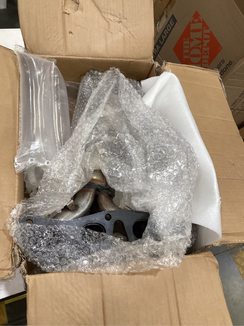 Condition photo showing As Is for kln front catalytic converter kit direct-fit compatible with nissan rogue 2008-2013, rogue select 2014-2015 l4 2.5l replace# 16593 - e.p.a. compliant 2008-2013 rogue