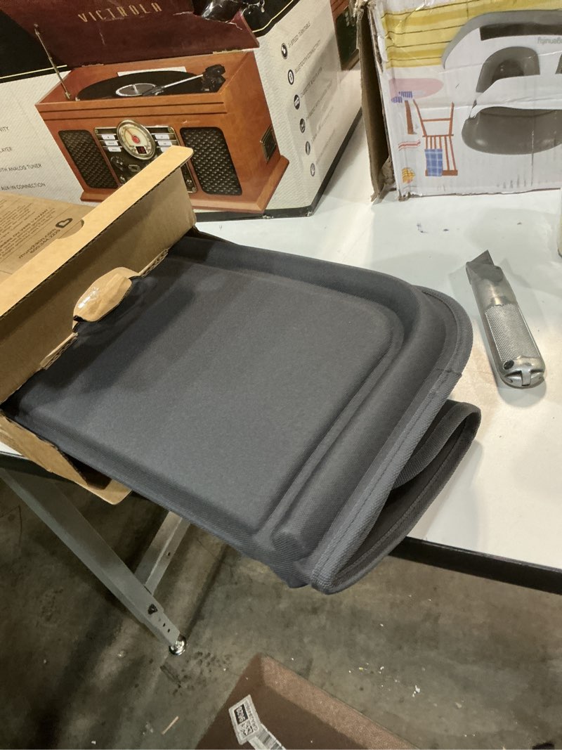 Condition photo showing Good Condition for Munchkin Child Car Seat Protector, Elite Seat Guardian with Grime Guard Fabric, Dark Grey