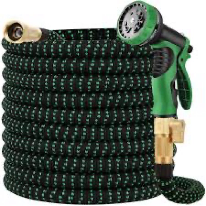 75 FT Garden Expandable Hoses - New Upgrated 2025 Flexible Water Hose - Kink-less Car Wash Pipes wit