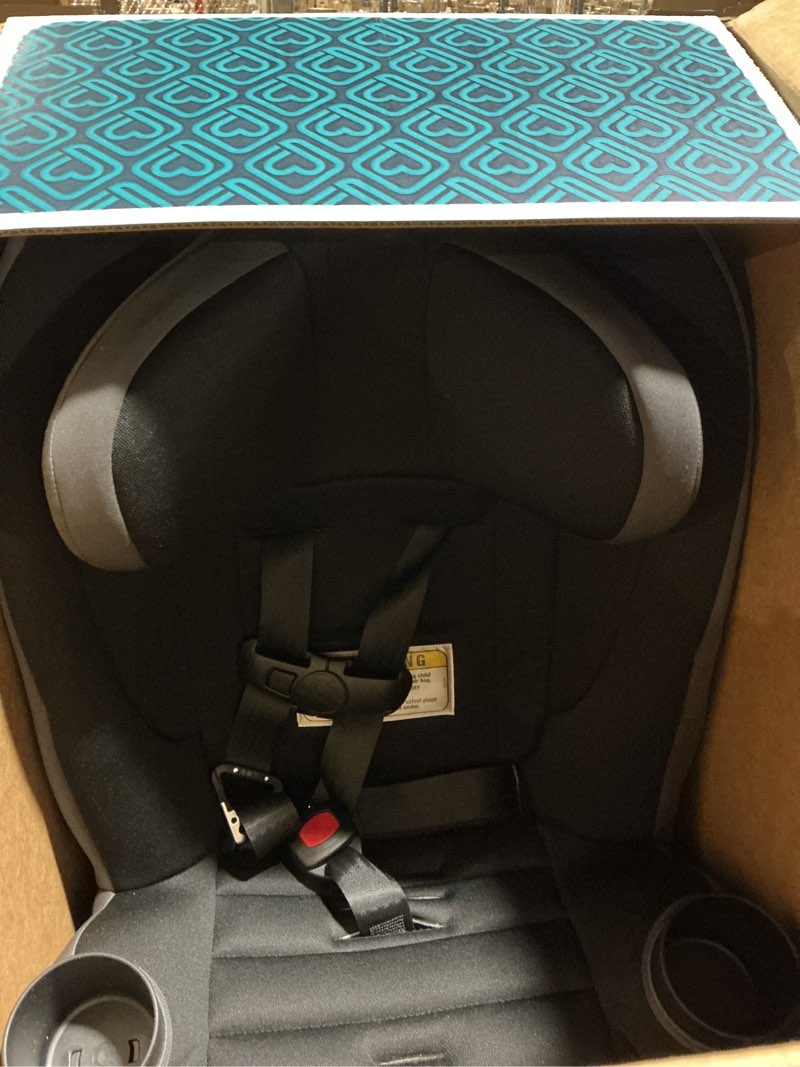 Condition photo showing Good Condition for Safety 1st Ellaris 3-in-1 Convertible Car Seat, Slim Fit Design, Rear & Forward-Facing, 5-Position Headrest, 3-Across Fit, Travel-Friendly with Machine-Washable Seat Pad, Smokey Haze