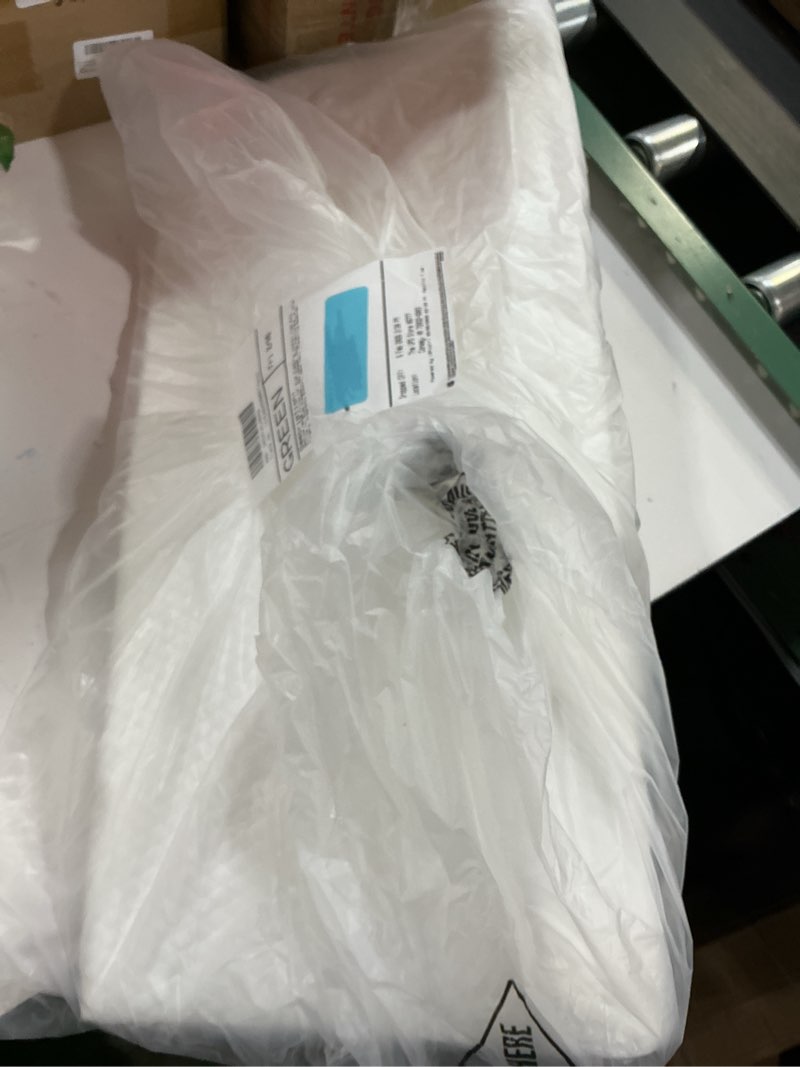 Bedluxe Wedge Pillow for Side Sleeping, Comfort Foam Back Pillow for Side Sleeper, Bed Wedges & Body