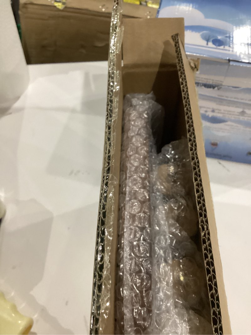 Condition photo showing As Is for Wooden Step Stool for Adults Step Stool for Toddlers Plant Stool Small Wooden Stool with Four Detachable and Assembled Legs Nicely Balanced (Classic 9.3inch)