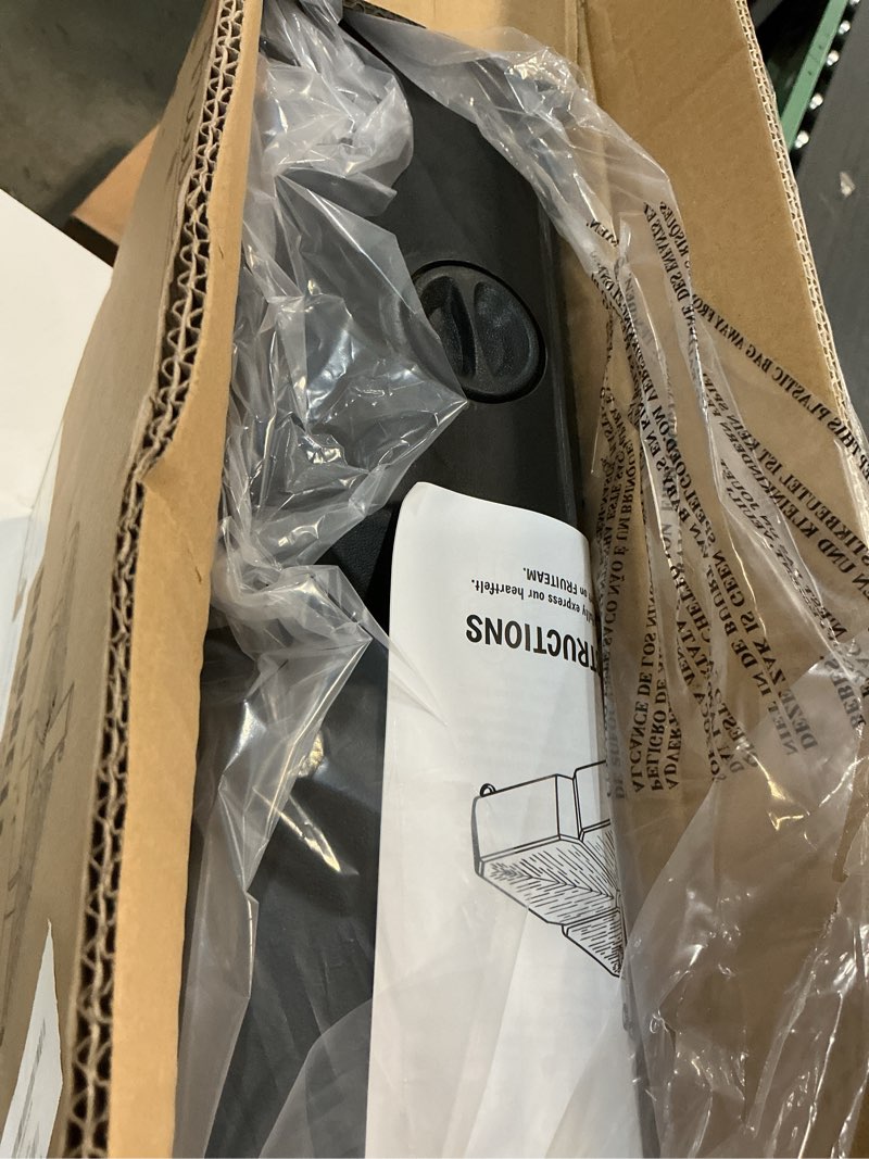 Condition photo showing New/Like New for fruiteam umbrella base with wheels, 110 lbs heavy duty patio umbrella stand, fillable weighted umbrella base holder for patio, deck, poolside, rust-resistant and windproof design - black 110.0 pounds