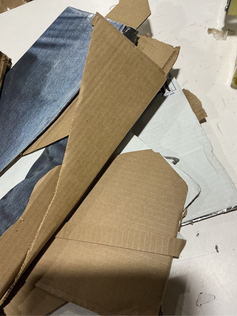 Condition photo showing As Is for cardboard people rip wheeler cardboard cutout standup - paramount's yellowstone (tv series)