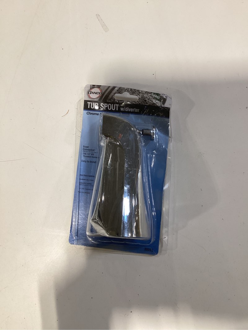 Condition photo showing Good Condition for danco chrome wall-mount bathtub spout with diverter item #473979 | model #88052