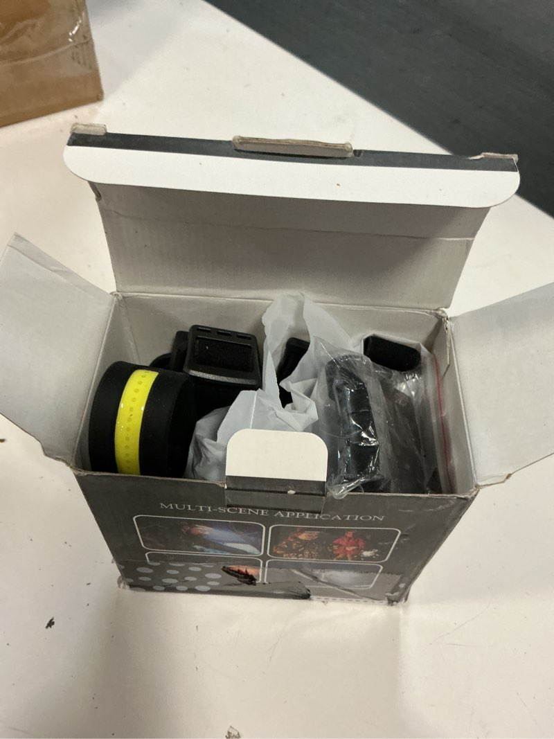 Condition photo showing Good Condition for rechargeable headlamp 3pcs, 230° wide beam head lamp, motion sensor led headlamp rechargeable, 5mode bright headlamps for adults, head lights for forehead, hard hat headlight, camping essentials gear 3pack