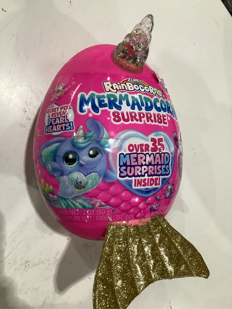 Condition photo showing As Is for zuru rainbocorns mermaidcorn surprise - series 7