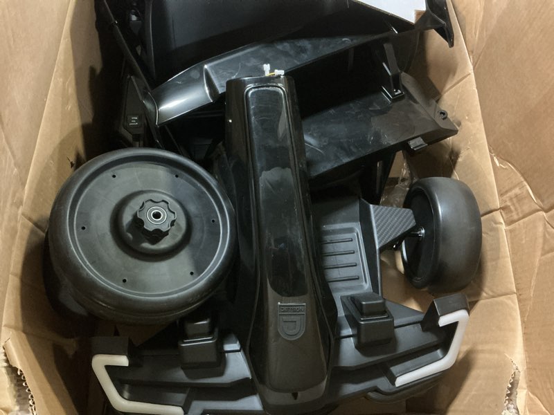 Condition photo showing As Is for jetson 24-volt x electric go-kart