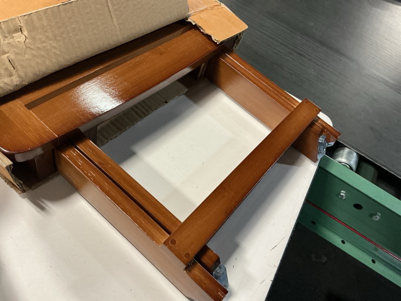 Condition photo showing Good Condition for urforestic portable shower bench-bamboo folding shower stool seat chair fully assembled-hold up to 500 lbs