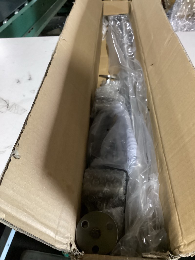 Condition photo showing New/Like New for 304 stainless steel panic bars for emergency exit doors with alarms - 25.5” commercial door push bar panic exit device with exterior lever handle, panic door hardware for 26”-41”wooden/metal doors