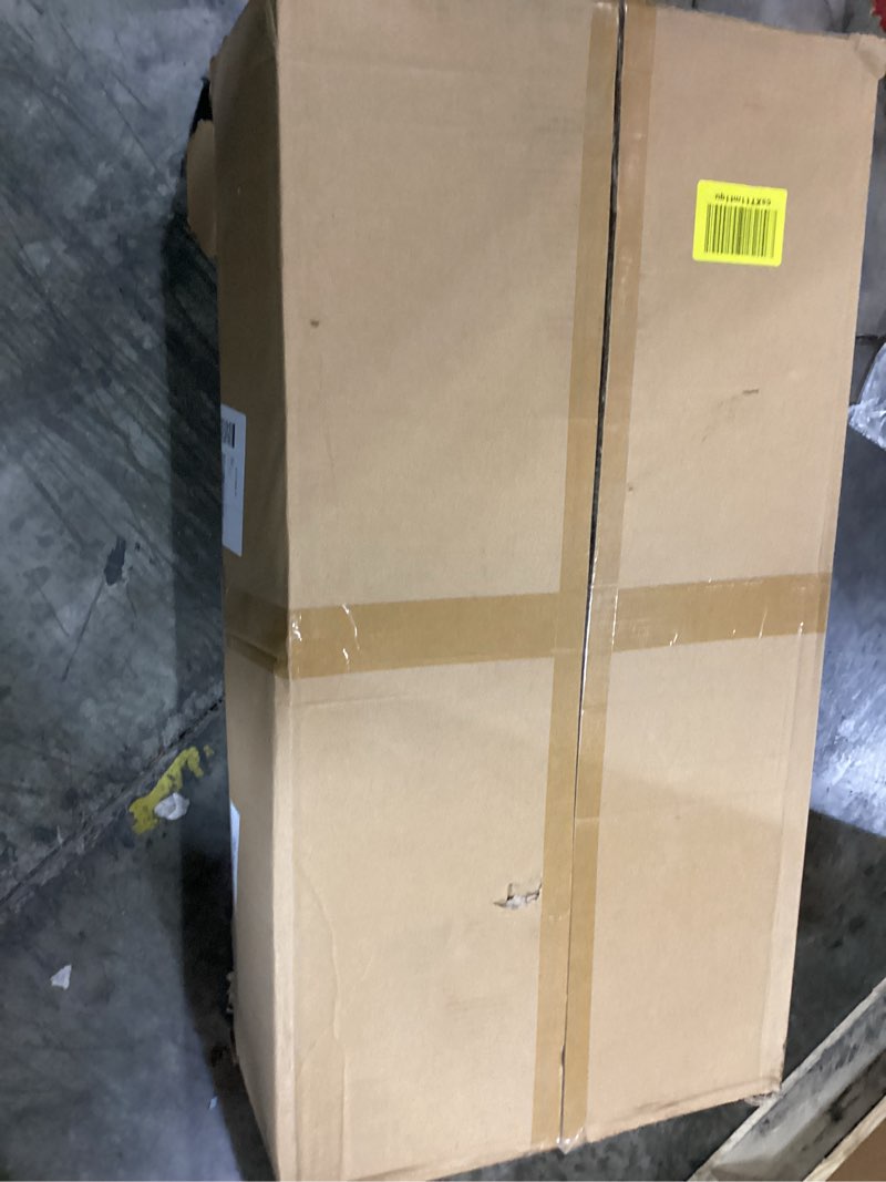 Condition photo showing New/Like New for Dual-purpose Outdoor BBQ Charcoal Grill with Side Table, Foldable Cart Table with Wheels for Outdoor Backyard, Patio and Parties (Dustproof Gray)