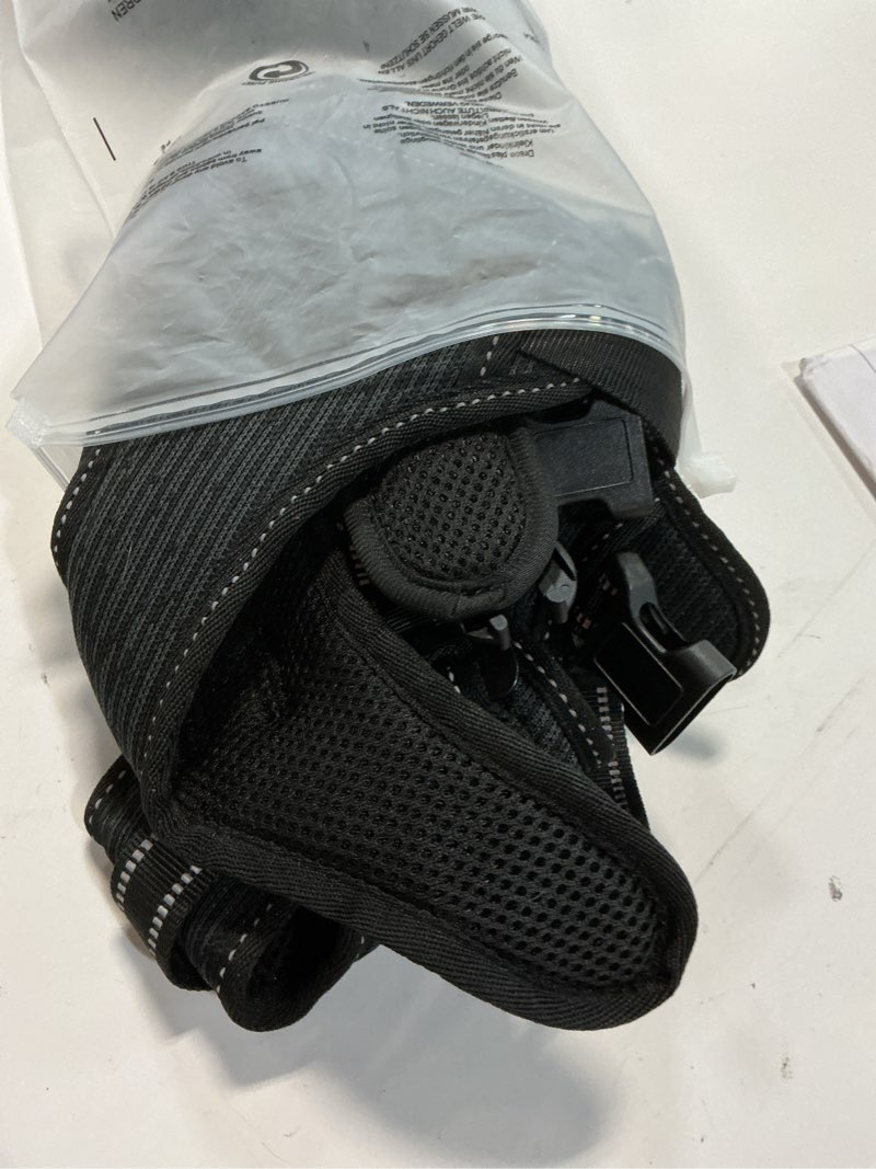 Condition photo showing Good Condition for COODEO Mobility Dog Lift Harness, Support Sling & Walking Sling for Dogs, Pet Rear Leg Rehabilitation Support Vest, Dog Carrier for Senior Dogs with Joint Injuries, Arthritis, Up Stair (Black, L) Black L